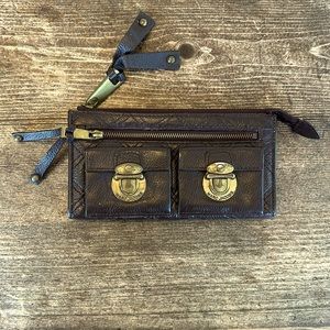 Marc Jacobs Brown Leather Wallet